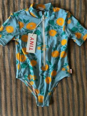 TINY Cottons  Sleeve Swimsuit